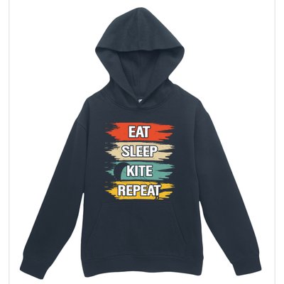 Eat Sleep Kite Repeat Gift Urban Pullover Hoodie