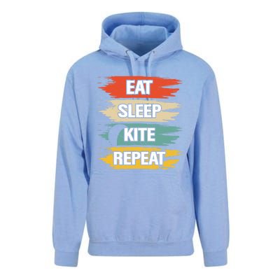 Eat Sleep Kite Repeat Gift Unisex Surf Hoodie