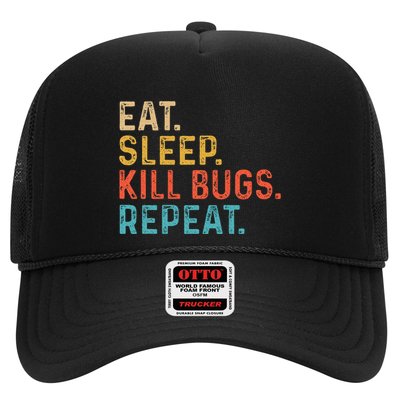 Eat Sleep Kill Bugs Pest Control Technician Exterminator Trucker Hat