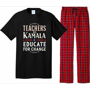 Educators Support Kamala Harris Education Teacher Harris Pajama Set