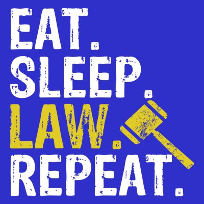 Eat Sleep Law Repeat School Lawyer Gift T-Shirt