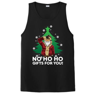 Evil Santa Loser Gesture No Ho Ho Funny Gift For You! Christmas Funny Gift PosiCharge Competitor Tank