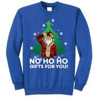 Evil Santa Loser Gesture No Ho Ho Funny Gift For You! Christmas Funny Gift Sweatshirt