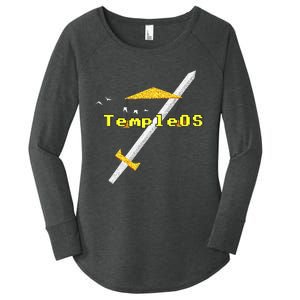 Empleos Startup Logo. Emple Os Created By Erry A.Davis Women's Perfect Tri Tunic Long Sleeve Shirt