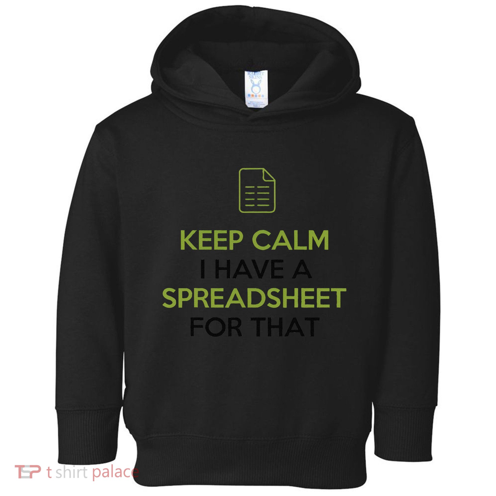 Excel Spreadsheets Lover Gift Accountant Toddler Hoodie