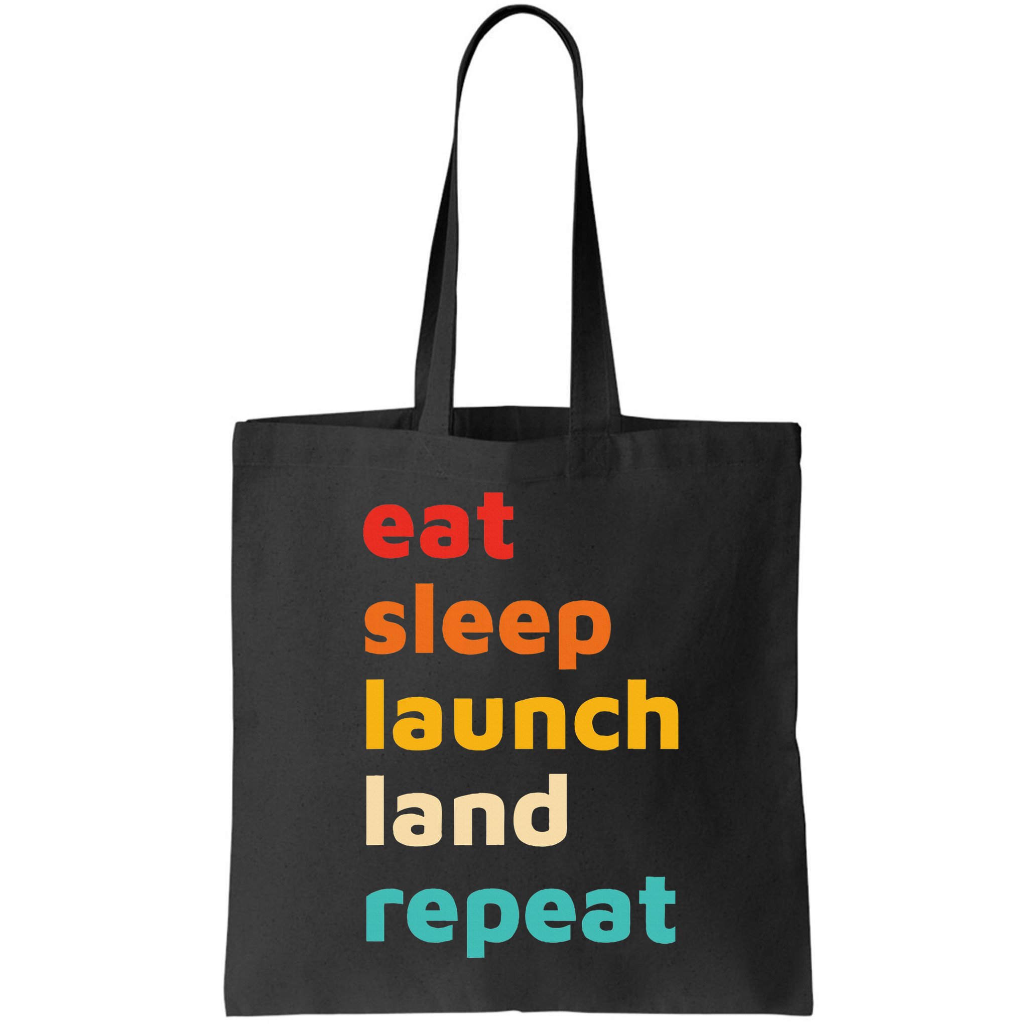 Eat Sleep Launch Land Repeat  Bag