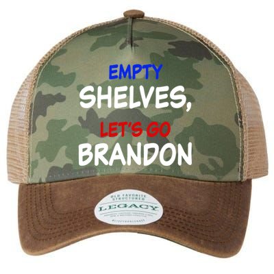 Empty Shelves Let's Go Brandon Classic Legacy Tie Dye Trucker Hat