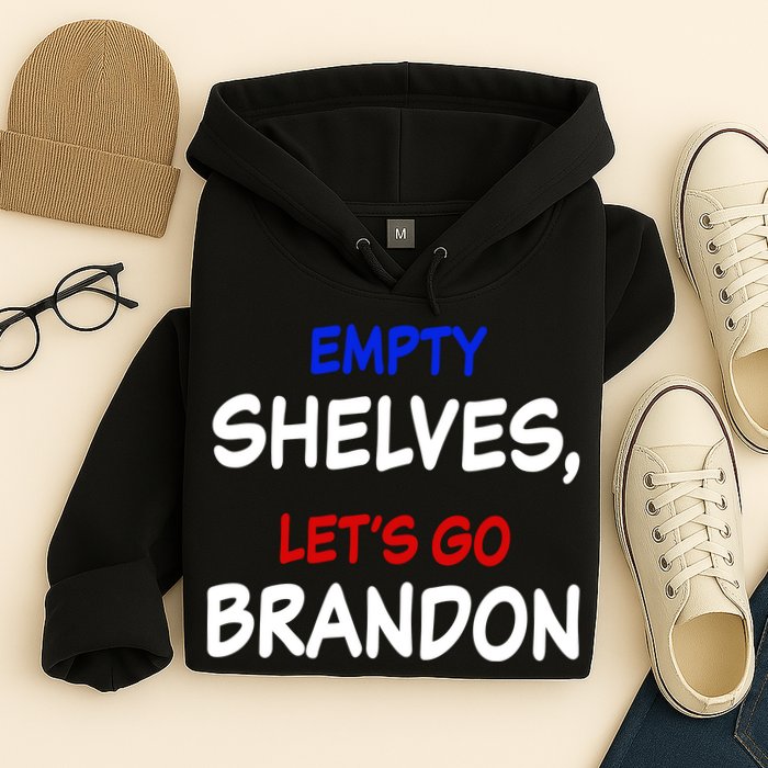 Empty Shelves Let's Go Brandon Classic Hoodie