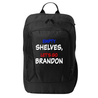 Empty Shelves Let's Go Brandon Classic City Backpack
