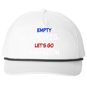 Empty Shelves Let's Go Brandon Classic Snapback Five-Panel Rope Hat