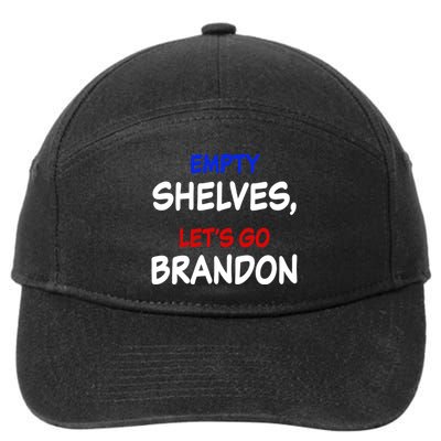 Empty Shelves Let's Go Brandon Classic 7-Panel Snapback Hat