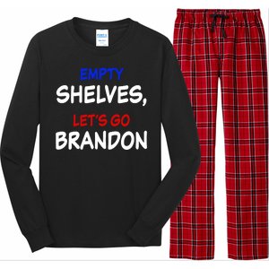 Empty Shelves Let's Go Brandon Classic Long Sleeve Pajama Set