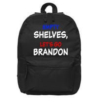 Empty Shelves Let's Go Brandon Classic 16 in Basic Backpack