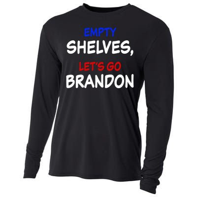 Empty Shelves Let's Go Brandon Classic Cooling Performance Long Sleeve Crew