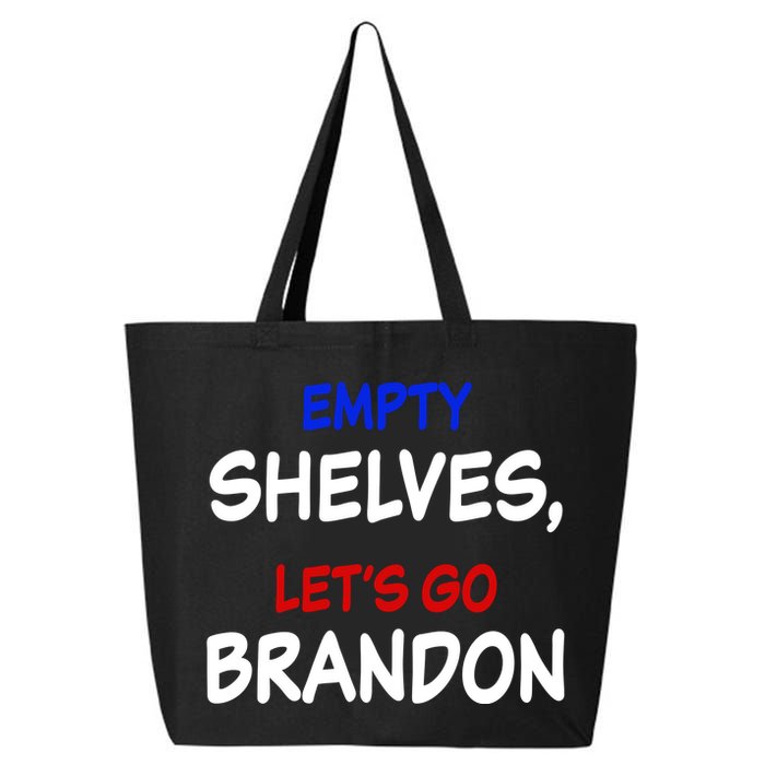 Empty Shelves Let's Go Brandon Classic 25L Jumbo Tote