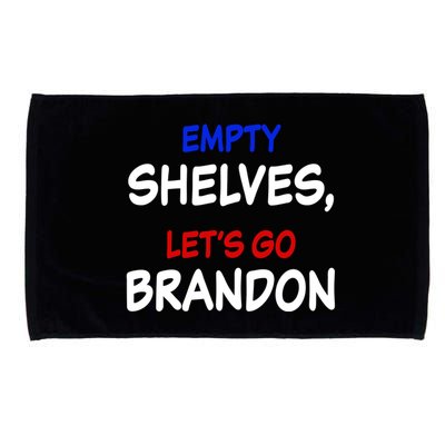 Empty Shelves Let's Go Brandon Classic Microfiber Hand Towel