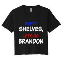 Empty Shelves Let's Go Brandon Classic Crop Top