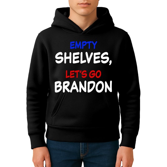 Empty Shelves Let's Go Brandon Classic Kids Hoodie
