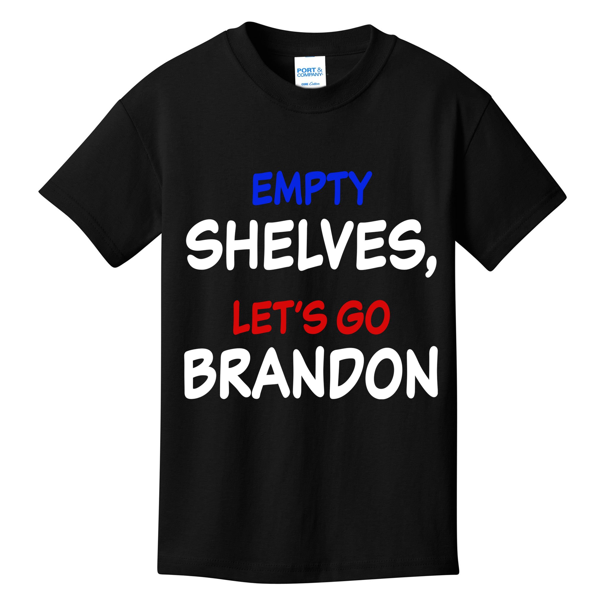 Empty Shelves Let's Go Brandon Classic Kids T-Shirt