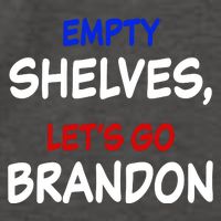 Empty Shelves Let's Go Brandon Classic Vector Backpack