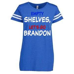 Empty Shelves Let's Go Brandon Classic Enza Ladies Jersey Football T-Shirt