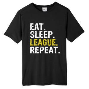 Eat Sleep League Repeat Sports Game Gaming Gift Tall Fusion ChromaSoft Performance T-Shirt