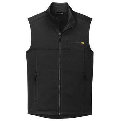 Ecuador Simple Love Ecuadorian Flag Heart On Ecuador Collective Smooth Fleece Vest