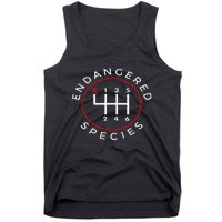 Endangered Species Manual Gearbox Stick Shift 6 Speed Tank Top