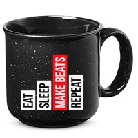 Eat Sleep Make Beats Repeat Music Producer 15oz Campfire Ceramic Mug