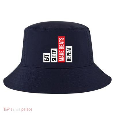 Eat Sleep Make Beats Repeat Music Producer Cool Comfort Performance Bucket Hat