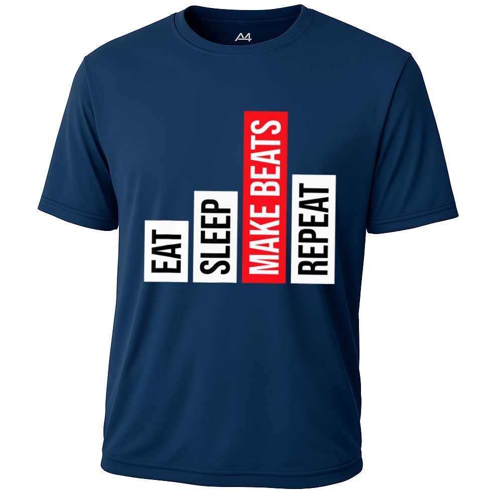 Eat Sleep Make Beats Repeat Music Producer Performance Shirt