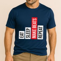 Eat Sleep Make Beats Repeat Music Producer Performance Shirt