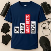 Eat Sleep Make Beats Repeat Music Producer Performance Shirt