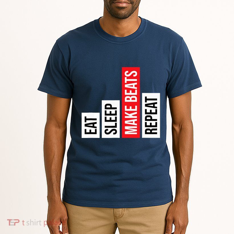 Eat Sleep Make Beats Repeat Music Producer Tall T-Shirt
