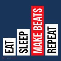 Eat Sleep Make Beats Repeat Music Producer Poster