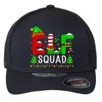 Elf Squad Matching Family Christmas Santa Hat Xmas Lights Flexfit Unipanel Trucker Cap