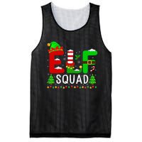 Elf Squad Matching Family Christmas Santa Hat Xmas Lights Mesh Reversible Basketball Jersey Tank