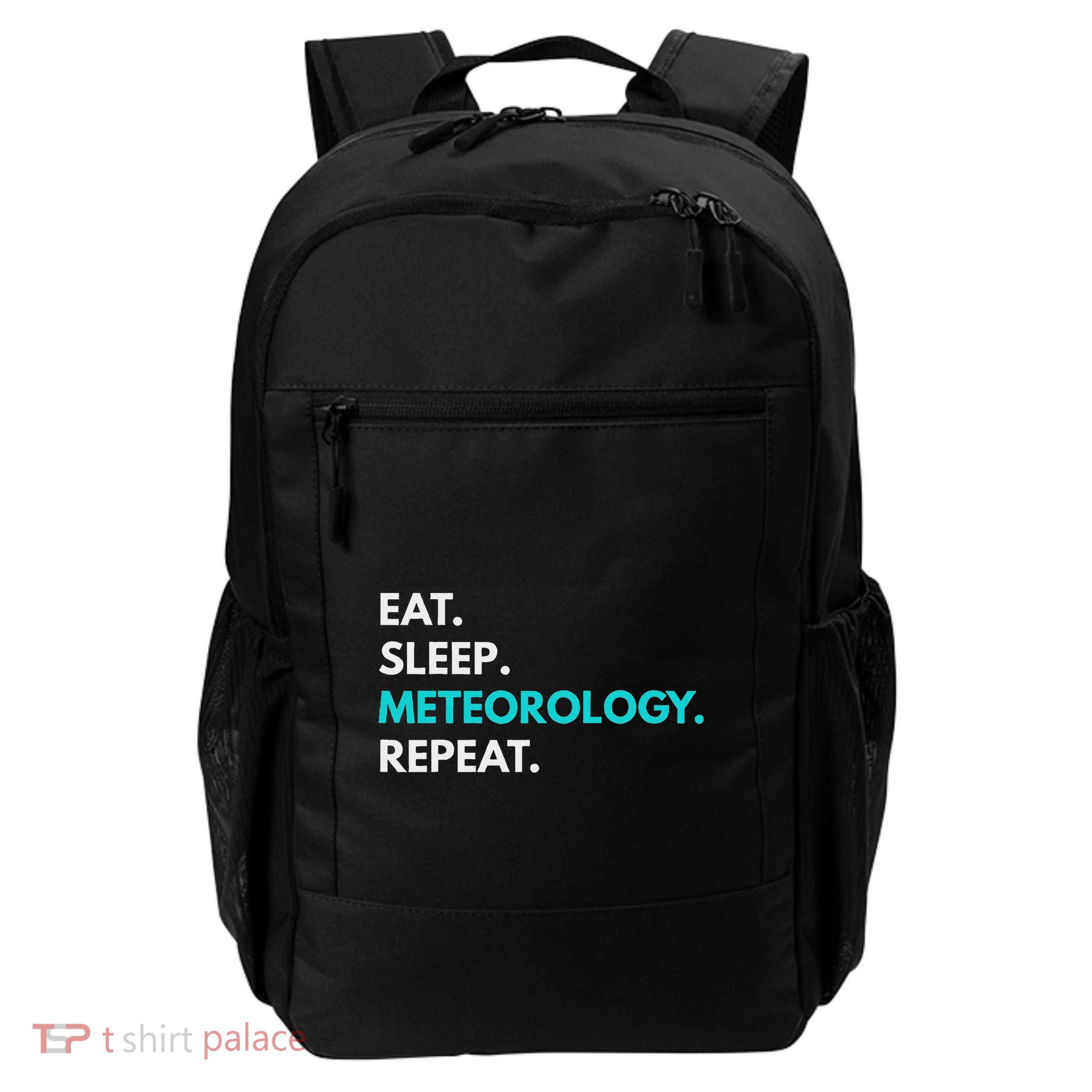 Eat Sleep Meteorology Repeat Meteorology Daily Commute Backpack