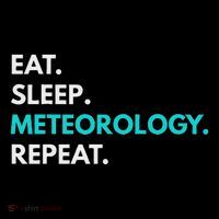 Eat Sleep Meteorology Repeat Meteorology Button