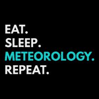 Eat Sleep Meteorology Repeat Meteorology Visor