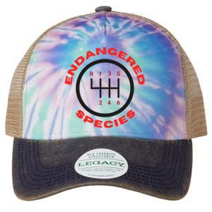 Endangered Species Manual Gearbox Stick Shift 6 Speed Legacy Tie Dye Trucker Hat