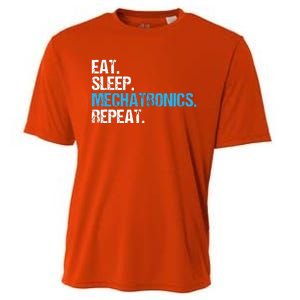 Eat Sleep Mechatronics Repeat Mechatronics Engineer Cooling Performance Crew T-Shirt