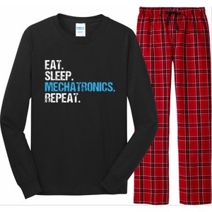 Eat Sleep Mechatronics Repeat Mechatronics Engineer Long Sleeve Pajama Set