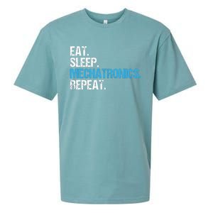 Eat Sleep Mechatronics Repeat Mechatronics Engineer Sueded Cloud Jersey T-Shirt