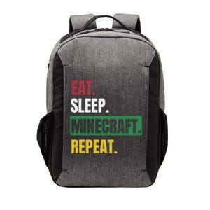 Eat Sleep Mine.Craft Repeat Vector Backpack