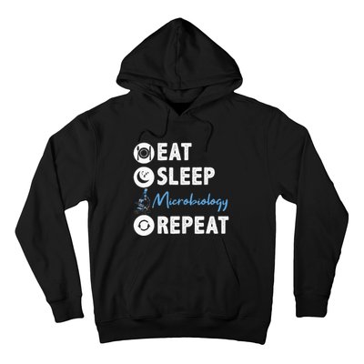 Eat Sleep Microbiology Repeat Microbiologist Hoodie