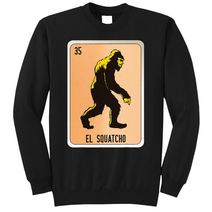 El Squatcho Mexican Slang Chicano Bingo Cards Sweatshirt