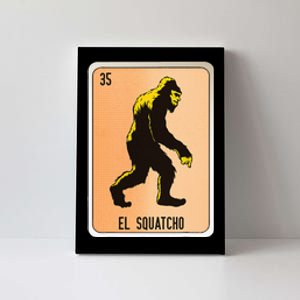 El Squatcho Mexican Slang Chicano Bingo Cards Canvas