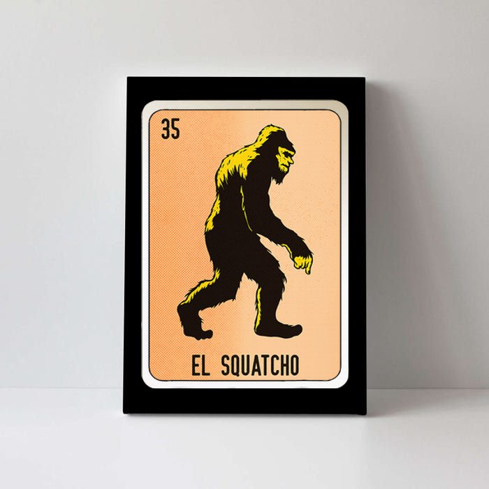 El Squatcho Mexican Slang Chicano Bingo Cards Canvas