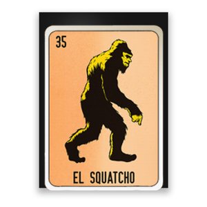 El Squatcho Mexican Slang Chicano Bingo Cards Poster